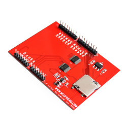 2.4" TFT LCD Shield + Touch Panel Display with TF w/TF Reader for Arduino UNO R3  2.4" TFT LCD Shield + Touch Panel Display with TF w/TF Reader for Arduino UNO R3