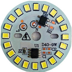 DOB 9Watt 220V AC round led strip 20 LEDs Direct on Board (White) 40mm DOB 9Watt 220V AC round led strip 20 LEDs Direct on Board (White) 40mm