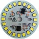 DOB 9Watt 220V AC round led strip 20 LEDs Direct on Board (White) 40mm