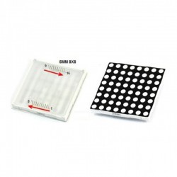 8x8 Dot Matrix Display - Common Cathode 8x8 Dot Matrix Display - Common Cathode