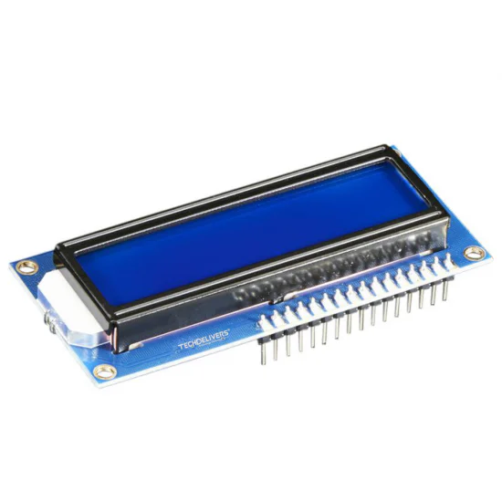 LCD 16X2 Alphanumeric Display - BLUE Backlight