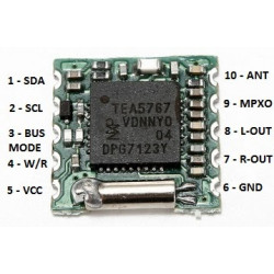TEA5767 Programmable Low-power FM Module Stereo Radio Module TEA5767 Programmable Low-power FM Module Stereo Radio Module