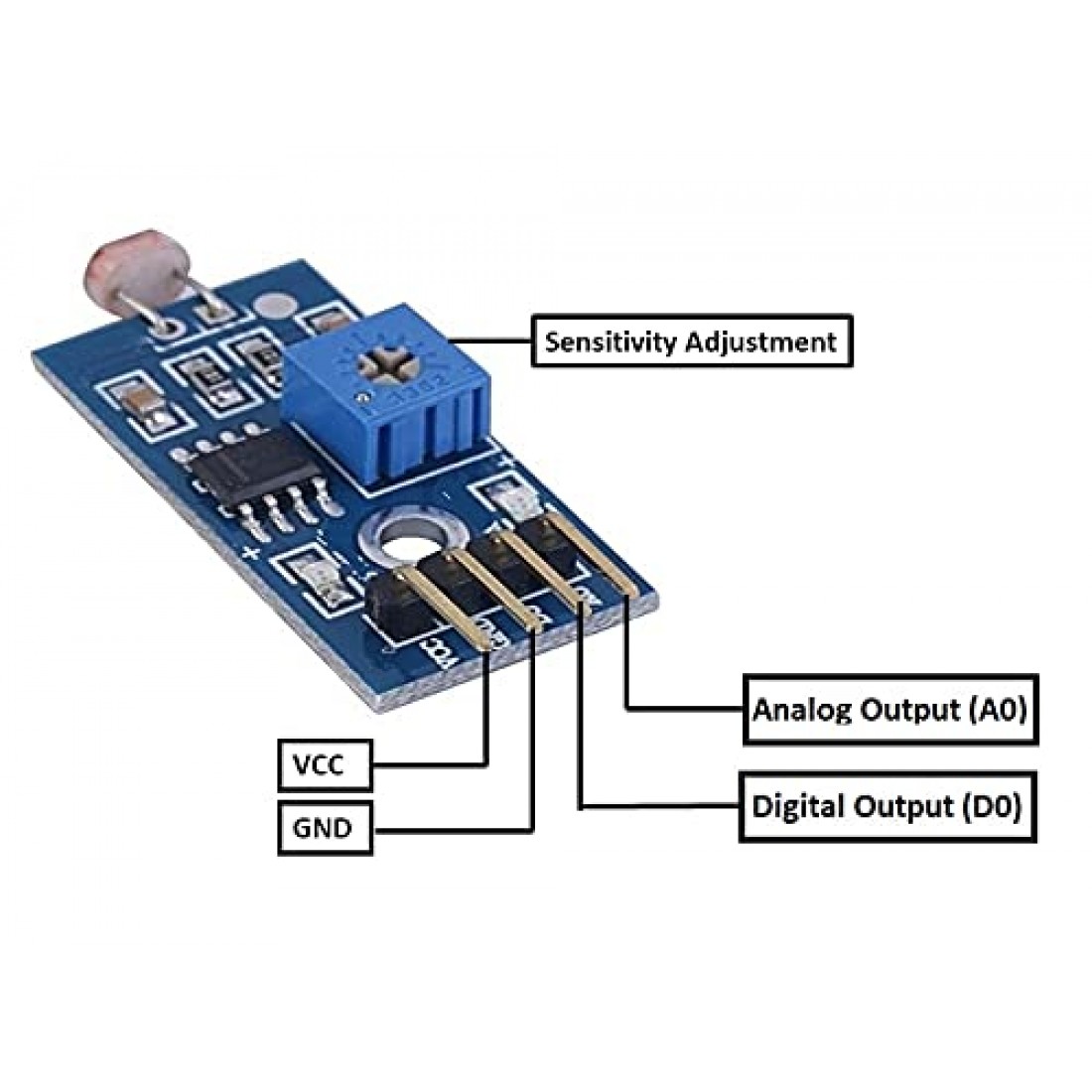 LDR Module LM393 Digital Analog - 4 Pin