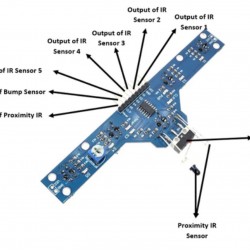 IR Sensor Module 5 Channel Line Tracking Sensor IR Sensor Module 5 Channel Line Tracking Sensor