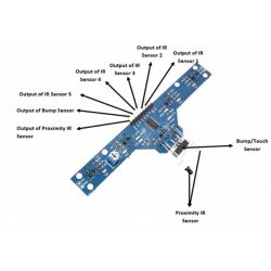 IR Sensor Module 5 Channel Line Tracking Sensor IR Sensor Module 5 Channel Line Tracking Sensor