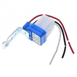 DC Automatic On/Off Photocell Street Lamp Light Switch Controller AC 220V 50-60Hz 10A Photo Control Photo Switch Sensor DC Automatic On/Off Photocell Street Lamp Light Switch Controller AC 220V 50-60Hz 10A Photo Control Photo Switch Sensor