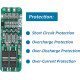 Battery Charging Module 3S BMS 20A Protection Board 12.6V