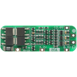 Battery Charging Module 3S BMS 20A Protection Board 12.6V