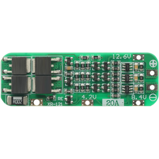Battery Charging Module 3S BMS 20A Protection Board 12.6V