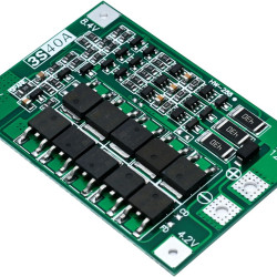 Battery Charging Module 3S BMS 40A Protection Board 12.6V
