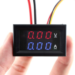 Digital Voltmeter Ammeter DC 0-100V 10A