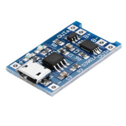 Battery Charging Module TP4056 Micro-USB with Protection Battery Charging Module TP4056 Micro-USB with Protection