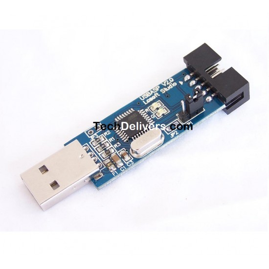 USB ASP ISP Programmer for ATMEL AVR-ATMega-ATTiny-51 with FRC Cable