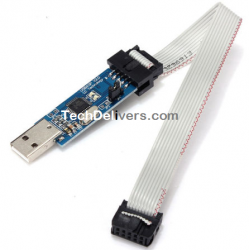 USB ASP ISP Programmer for ATMEL AVR-ATMega-ATTiny-51 with FRC Cable USB ASP ISP Programmer for ATMEL AVR-ATMega-ATTiny-51 with FRC Cable