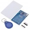 RFID Card Reader/Detector Module Kit (13.56Mhz, RC522, S50, Mifare One) RFID Card Reader/Detector Module Kit (13.56Mhz, RC522, S50, Mifare One)