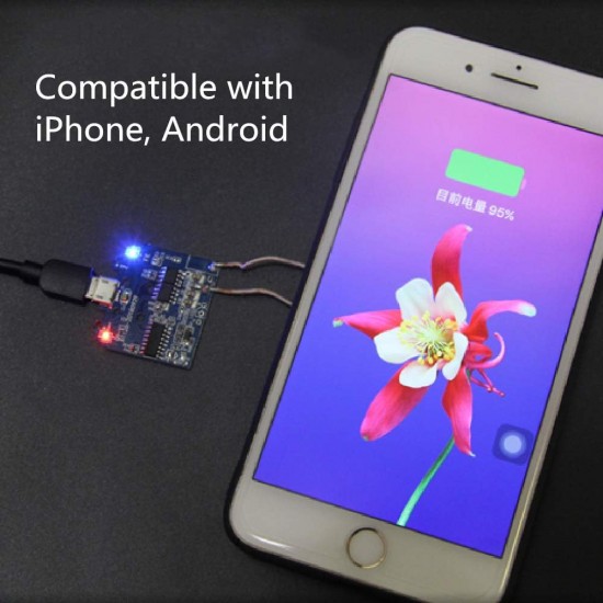Wireless Charging Transmitter Module with Coil 5V DC Qi Standard Micro USB Input Wireless Charging Transmitter Module with Coil 5V DC Qi Standard Micro USB Input