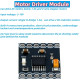 DRV8833 1.5A Dual H‑Bridge DC Gear Motor Driver Controller Board Module