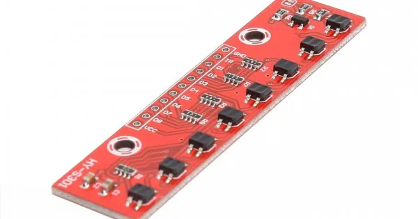 8-Channel IR Line Tracking Sensor Array Panel – Robotics Path Detection ...