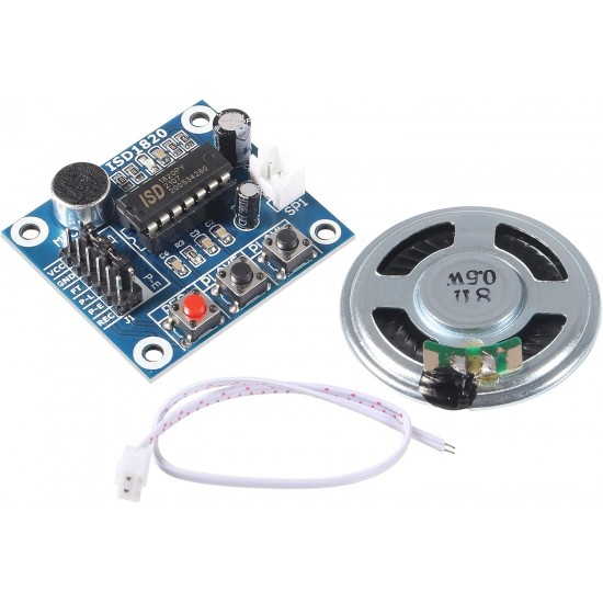 ISD1820 Voice Recording Module with Mic and Loudspeaker ISD1820 Voice Recording Module with Mic and Loudspeaker