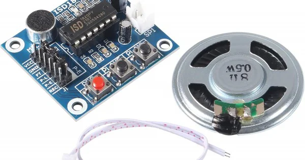 Isd Voice Recoder Module ISD1820 Voice Recorder Module With Mic Sound Audio Loudspeaker
