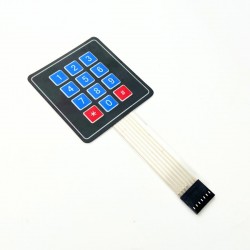 4×3 Matrix 12 keys Membrane Switch Keypad 4×3 Matrix 12 keys Membrane Switch Keypad