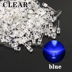 LED Blue Color Clear 5mm LED Blue Color Clear 5mm