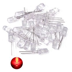 LED Red Color Clear 5mm LED Red Color Clear 5mm