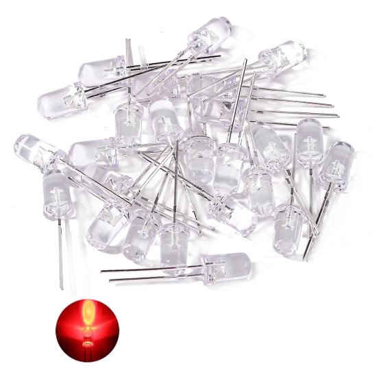 LED Red Color Clear 5mm LED Red Color Clear 5mm