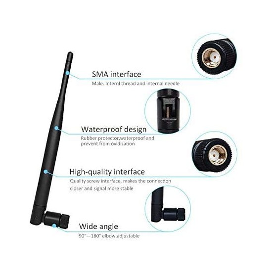 3DBI MT76813 Wireless Gain Antenna 135mm 3DBI MT76813 Wireless Gain Antenna 135mm