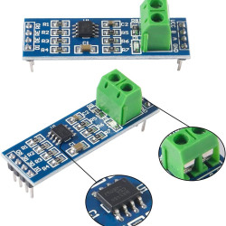 MAX485 Transceiver Module – TTL UART Serial to RS485 Interface