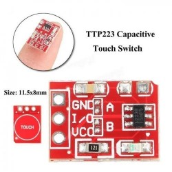 TTP223 Capacitive Touch Switch Button self-lock Module TTP223 Capacitive Touch Switch Button self-lock Module