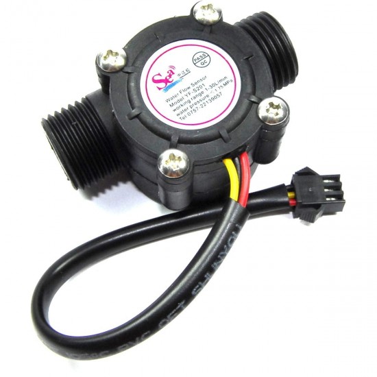 Water Flow Sensor YF-S201 1/2'' Water Flow Sensor YF-S201 1/2''