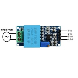 ZMPT101B AC Single Phase Voltage Transformer Sensor Module ZMPT101B AC Single Phase Voltage Transformer Sensor Module