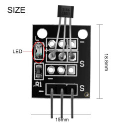 Hall Effect Sensor Module A3144 Hall Effect Sensor Module A3144