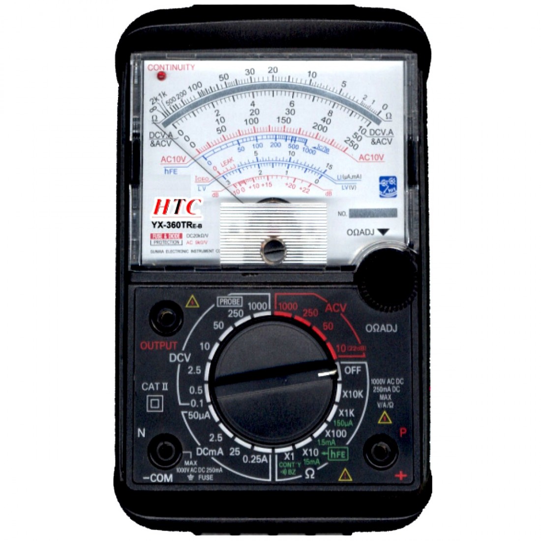 Yx-360tre-b Analog Multimeter