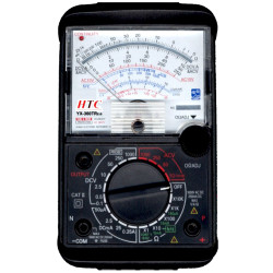 HTC Instrument YX-360TRE-B Analog Multimeter with mirror scale /diode /transistor /hfe / buzzer & LED HTC Instrument YX-360TRE-B Analog Multimeter with mirror scale /diode /transistor /hfe / buzzer & LED