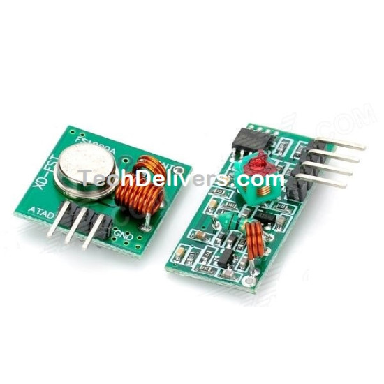 433MHz RF Wireless Receiver and Transmitter Module