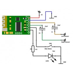Stereo Wireless Speaker Bluetooth 4.0 Audio Receiver Module For DIY Modified Speaker Stereo Wireless Speaker Bluetooth 4.0 Audio Receiver Module For DIY Modified Speaker
