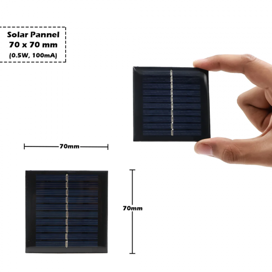 Solar Cell Panel 5V 100mA 0.5W Solar Cell Panel 5V 100mA 0.5W