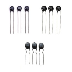 Thermistor Assorted Kit 3-Values 9-Pieces Thermistor Assorted Kit 3-Values 9-Pieces