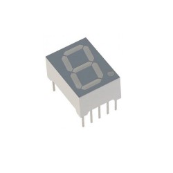 7-Segment Display (Common Cathode) - Red - 0.56 inch  7-Segment Display (Common Cathode) - Red - 0.56 inch