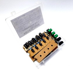 Radial Electrolytic Capacitor Assorted Kit 12-Values 50-Pieces Radial Electrolytic Capacitor Assorted Kit 12-Values 50-Pieces