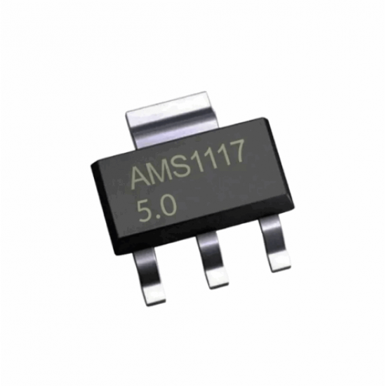 AMS1117-5V, 1A, SOT-223 Voltage Regulator IC