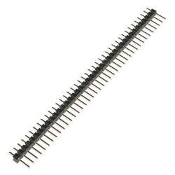 Header Berg Strip MALE Straight Break away 40-pin 0.1" (2.54 mm) spacing Header Berg Strip MALE Straight Break away 40-pin 0.1" (2.54 mm) spacing