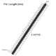 Header Berg Strip MALE Straight Break away 40-pin 0.1" (2.54 mm) spacing Header Berg Strip MALE Straight Break away 40-pin 0.1" (2.54 mm) spacing
