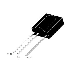TSOP1738 - IR Receiver Diode  TSOP1738 - IR Receiver Diode