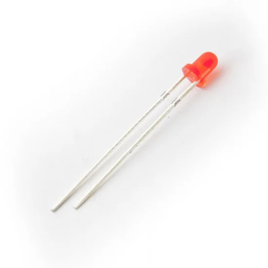 LED Red Color 3mm Diffused
