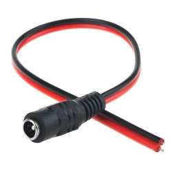DC Power Female Digital Cable 12V 5A Female Connectors for CCTV Security Camera and Lighting Power Adapter(2.1mm x 5.5mm, Ultra Thick) DC Power Female Digital Cable 12V 5A Female Connectors for CCTV Security Camera and Lighting Power Adapter(2.1mm x 5.5mm, Ultra Thick)