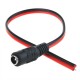 DC Power Female Digital Cable 12V 5A Female Connectors for CCTV Security Camera and Lighting Power Adapter(2.1mm x 5.5mm, Ultra Thick) DC Power Female Digital Cable 12V 5A Female Connectors for CCTV Security Camera and Lighting Power Adapter(2.1mm x 5.5mm, Ultra Thick)