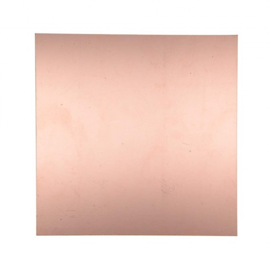 Copper Clad FR2 Phenolic thickness 1.6mm 45Micron Single Sided 12x12inch